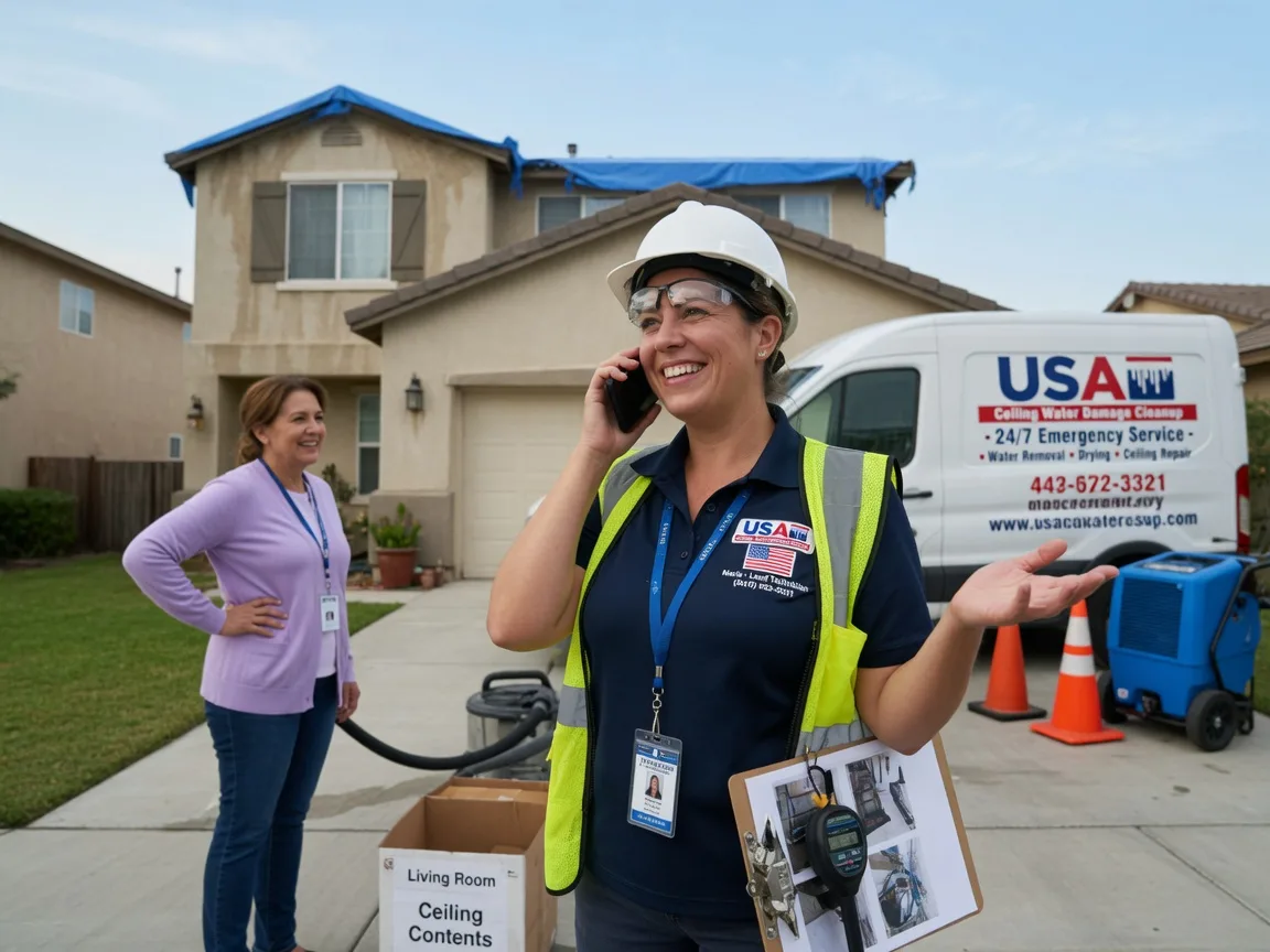 Ceiling Water Damage Restoration Goodrich, TX FAQs